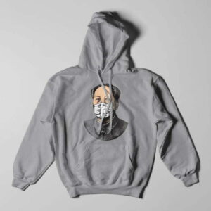 Made in China Chairman Mao Covid-19 Hoodie - flat