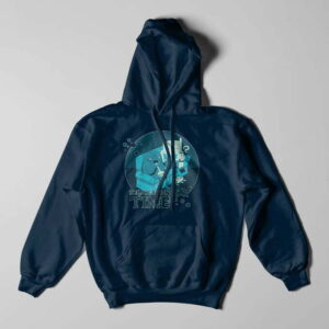 Adventure Time Stoner Navy Blue Hoodie