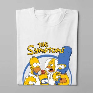 The Simpsons Coronavirus Parody Tee - folded long