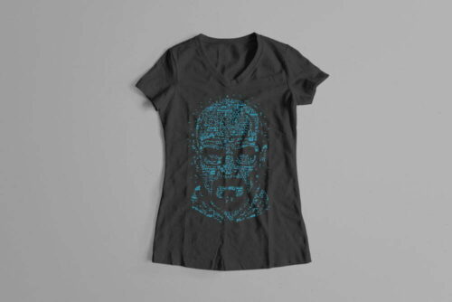 Let's Cook Heisenberg Gamma-Ray Graphic Design Ladies' Tee - black