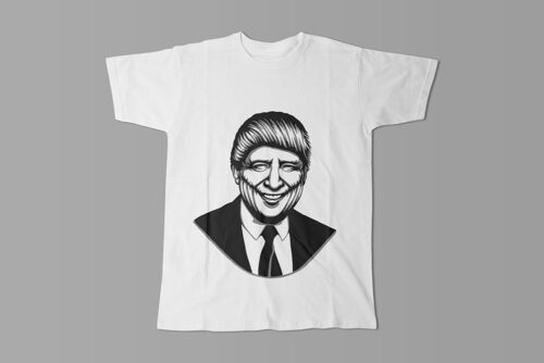 Trump Stencil Men's Tee - white