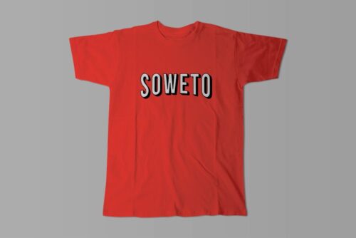 Netflix Soweto Logo Spoof Men's Tee - red