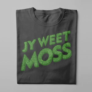 Jy Weet Moss Afrikaans Dope Kitchen Dutch Parody Men's Tee - charcoal - folded long