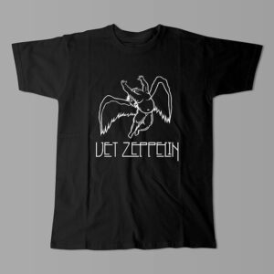 Afrikaans Led Zeppelin Kitchen Dutch Parody Men's Tee - black