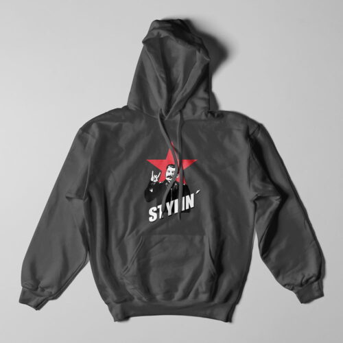 Joseph Stylin' Tshirt Terrorist Parody Charcoal Hoodie