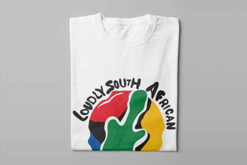 Loudly South African Kitchen Dutch Parody Men's Tee - white - folded long