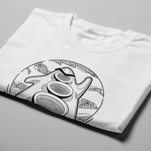 Day of the Tentacle Munky Design Graphic Men's Tee - white - folded short