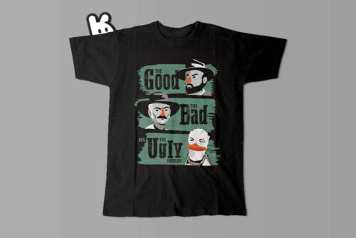 Western Ugly Duckling Random Parody Mode:Random Men's Tee - black