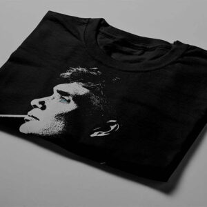 Piercing Blue Peaky Blinders Men's Graphic T-shirt - black - folded short