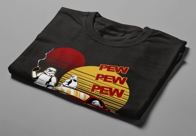 pew pew stormtrooper shirt