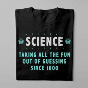 Science Funny Made You Look Men's Tee - black - folded long