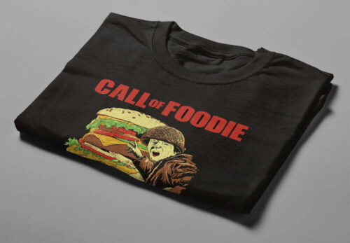 Call Of Duty Kitchen Dutch Parody Men's Tee - black - folded short