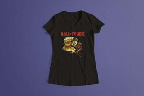 Call Of Duty Kitchen Dutch Parody Ladies' Tee - black