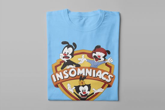 Animaniacs Kitchen Dutch Parody Men's Tee - sky blue - folded long