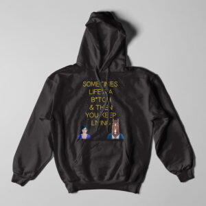 Captain Marvel Carol Danvers Piercing Blue Unisex Graphic Hoodie - black