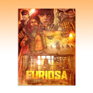 Mad Max Furiosa Luke Molver Movie Poster Wall Art - no border - straight